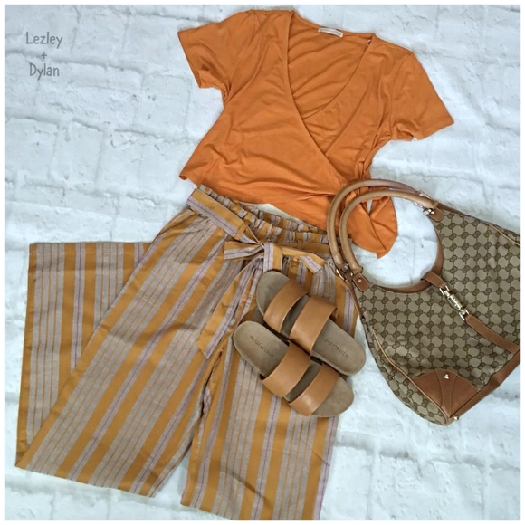 Anthropologie Pants - LAST ONE❗CURRENT AIR Anthro Linen Blend Palazzo